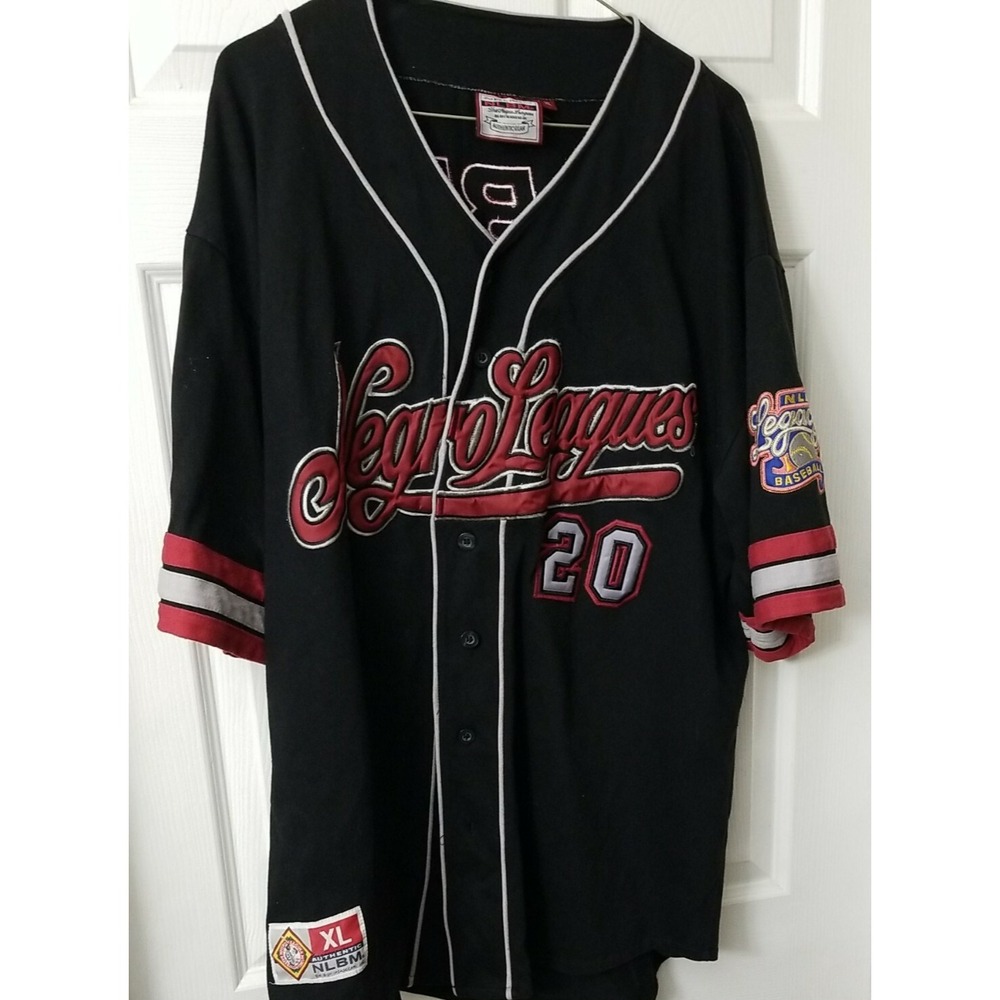 Vintage NLBM Negro Leagues Men's Baseball Jersey #20 Authentic Size XL